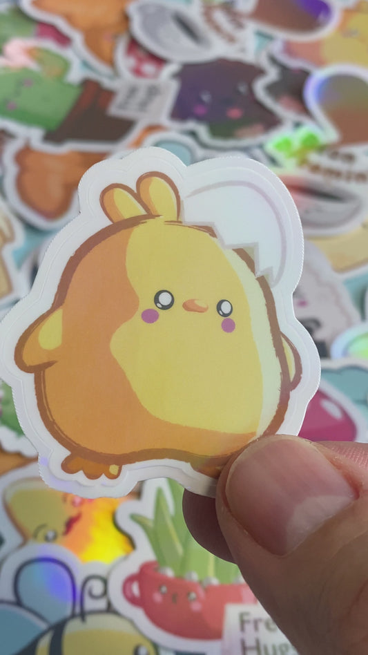 STICKER DIE-CUT - Mimi Poussin - Mimi Mochi